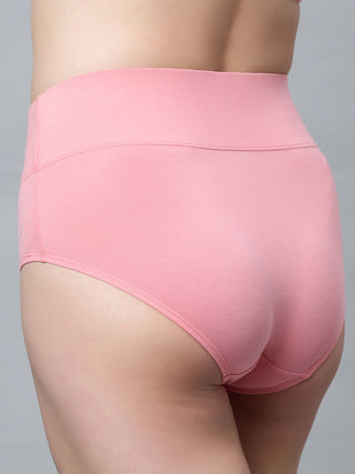 Belly Control Tummy Tucker Panty With Broad belt Elastic (Pack of 1) PEACH