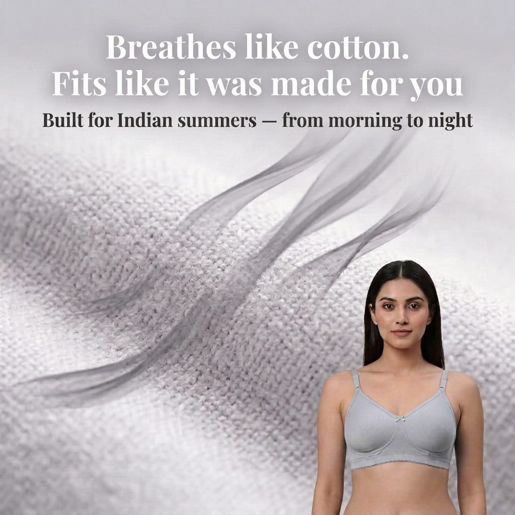 Seamless Full Coverage Non-Padded Bra - AlplVictoria, C Cup