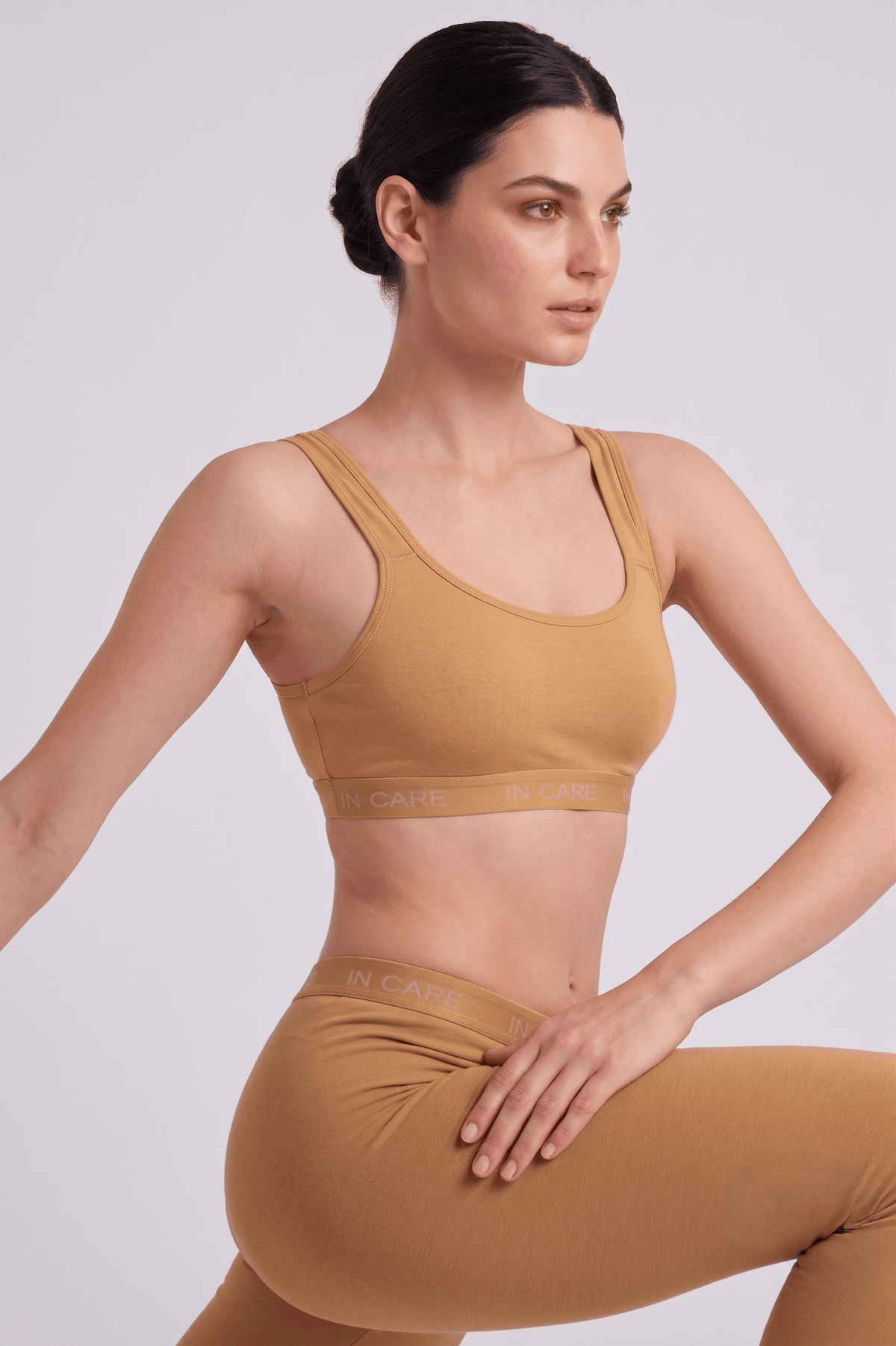 Non-Padded Sports Bra - Full Coverage, Secure Fit