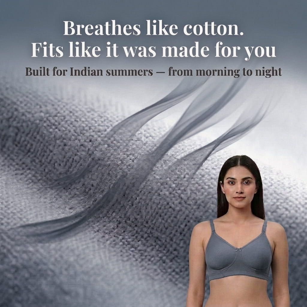 Seamless Full Coverage Non-Padded Bra - AlplVictoria, C Cup
