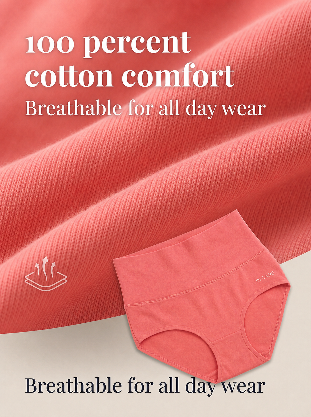 Shapewear Tummy Control Panty with Broad Elastic Waistband | Full Coverage