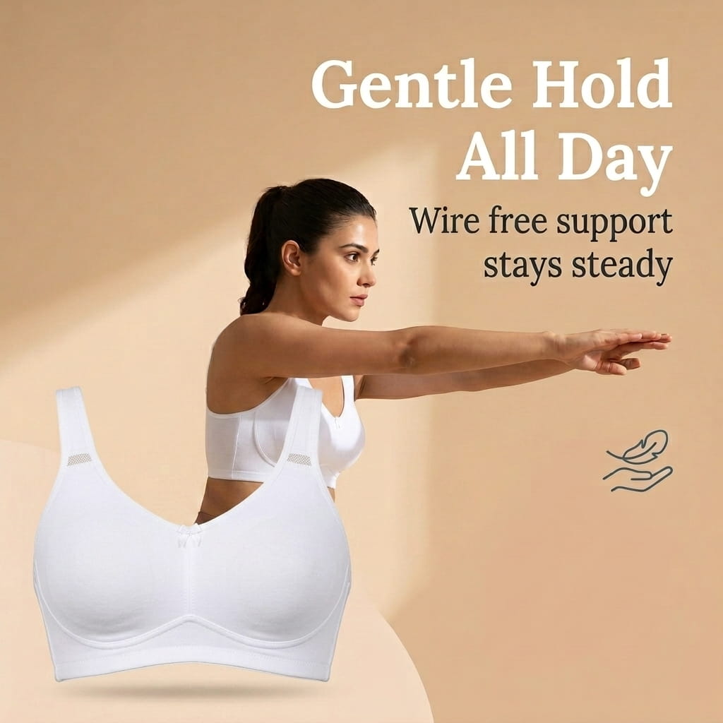 Full Coverage Non-Padded T-Shirt Bra in Polyamide - AlplSecret, C Cup