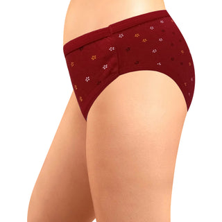 Low Waist Panties with Outer Elastic (Pack of 3) - Incare
