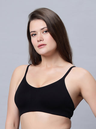 ALPLSP-05 Non-Padded Full Coverage Sports bra (Pack of 2) Incare