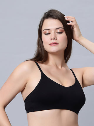 ALPLSP-05 Non-Padded Full Coverage Sports bra (Pack of 2) Incare