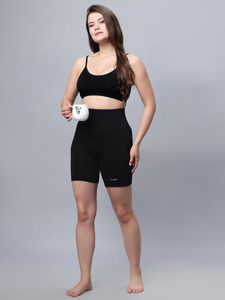 Non-Padded Full Coverage Black and White Color Sports bra (Pack of 2)