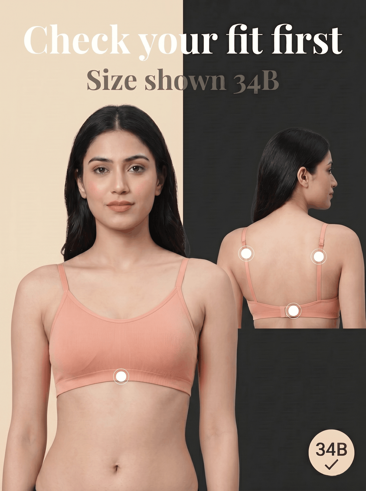 Full Coverage Non-Padded Sports Bra - 6 Colours