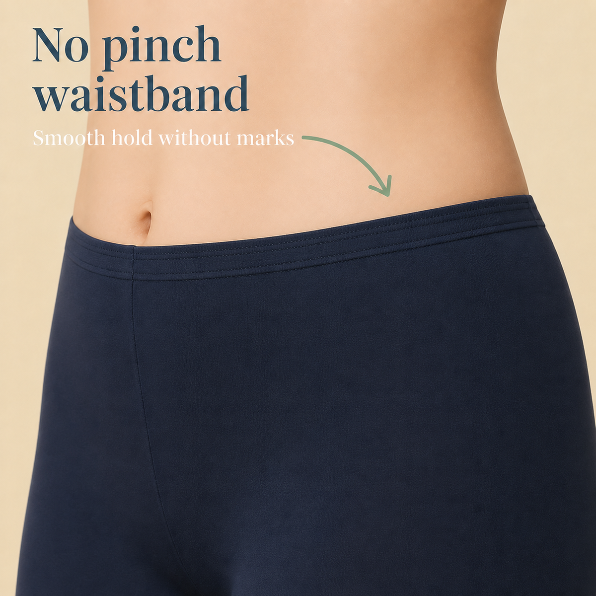 Cotton High Rise Boyshorts with Soft Elastic Waistband | Full Coverage