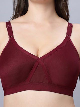 ALPLSENORITA Non Padded Full Coverage T-Shirt Bra (Pack of 1) Incare