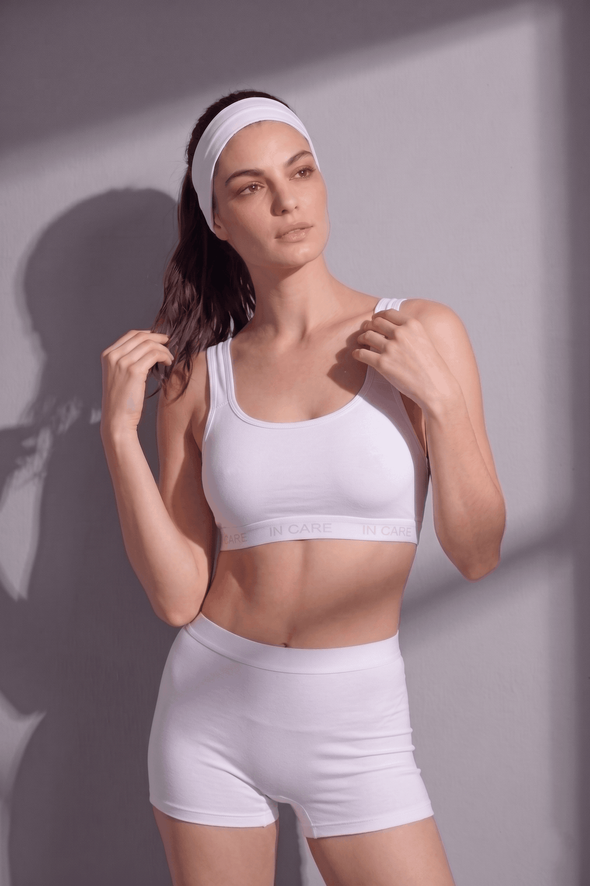 Non-Padded Sports Bra - Full Coverage, Secure Fit