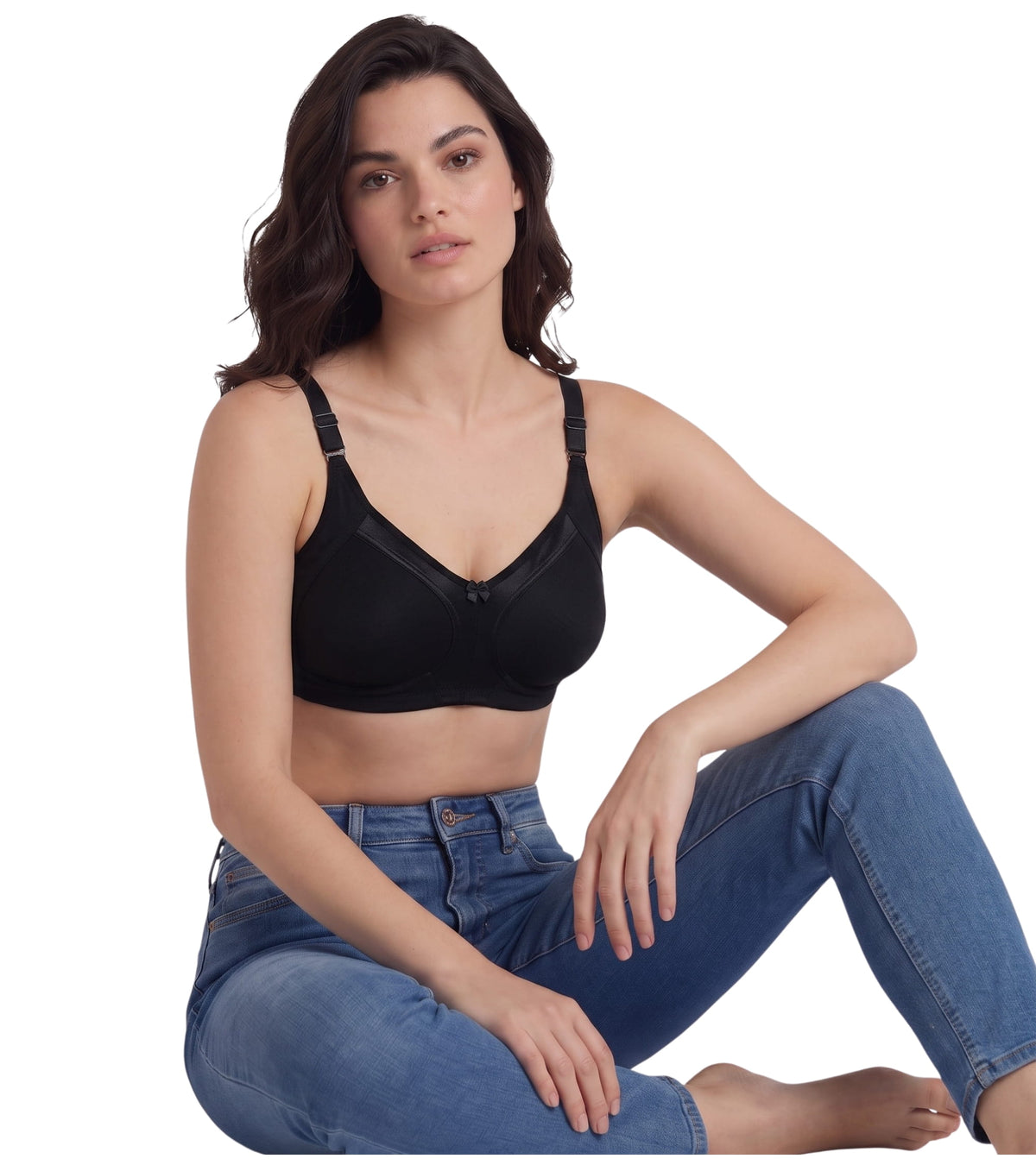 Smooth Full Coverage Non-Padded T-Shirt Bra - AlplSpaceX, C Cup
