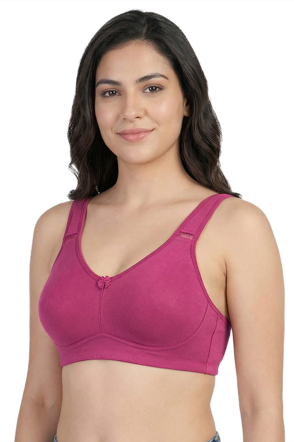 Full Coverage Non-Padded T-Shirt Bra in Polyamide - AlplSecret, C Cup