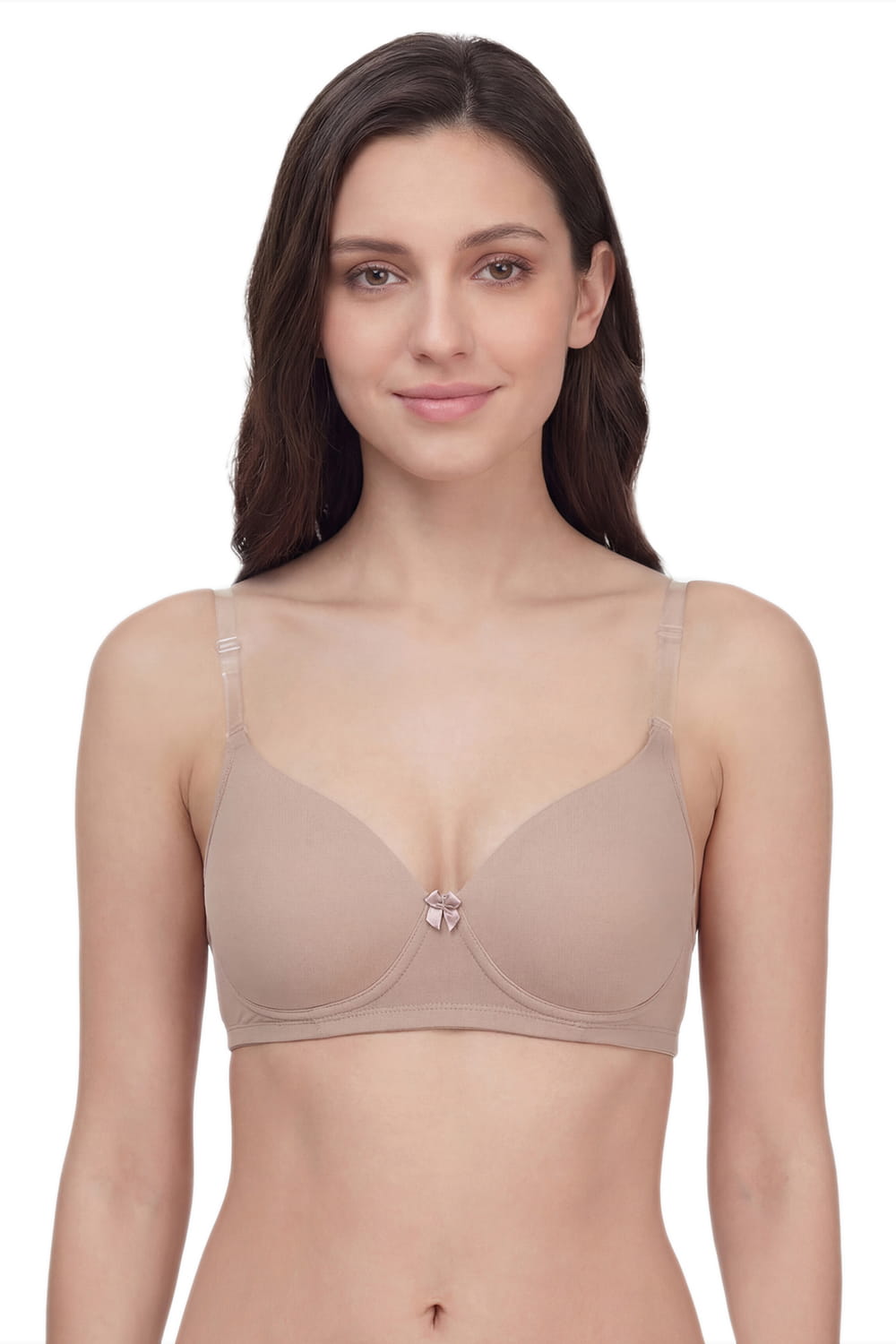 Half Coverage Padded T-Shirt Bra - B Cup