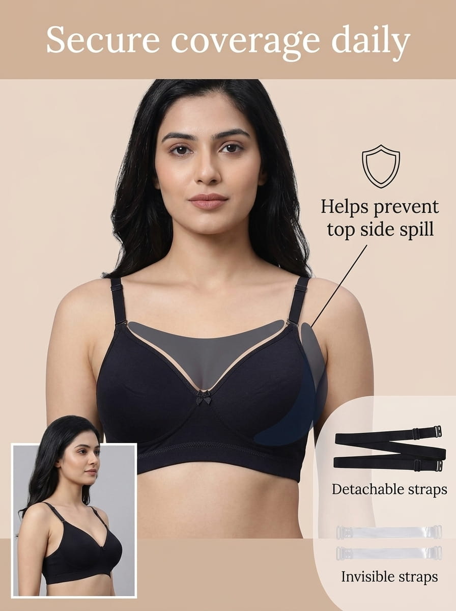 Medium Coverage Padded T-Shirt Bra - C Cup
