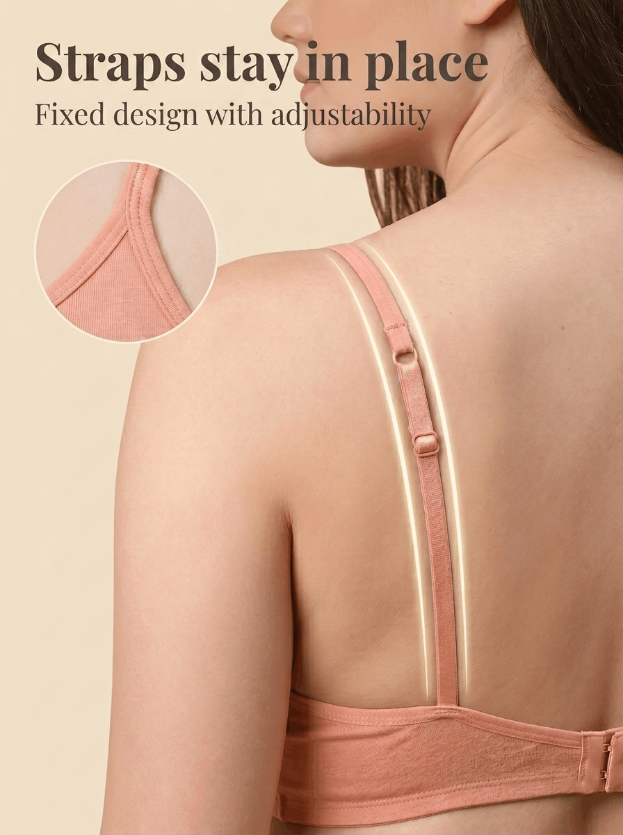 Full Coverage Non-Padded Sports Bra - 6 Colours