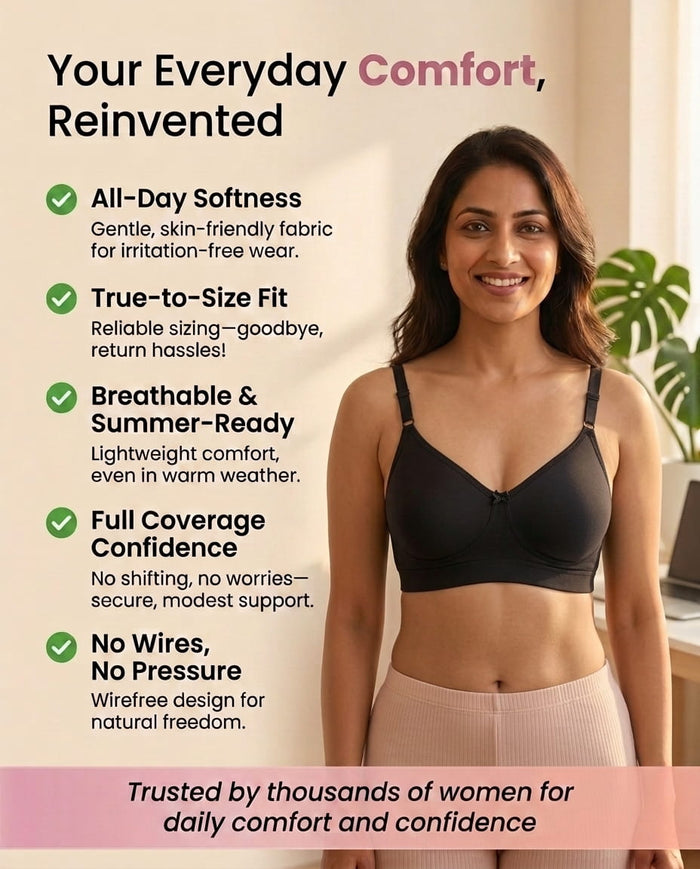 Everyday Softness & Wire-Free Comfort