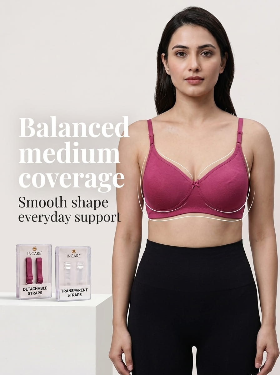 Everyday Padded T-Shirt Bra - B Cup, 4 Colours