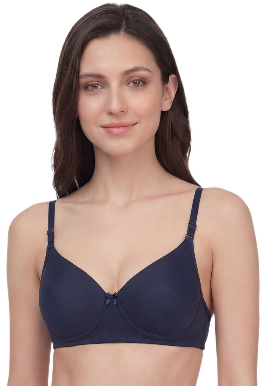 Half Coverage Padded T-Shirt Bra - B Cup