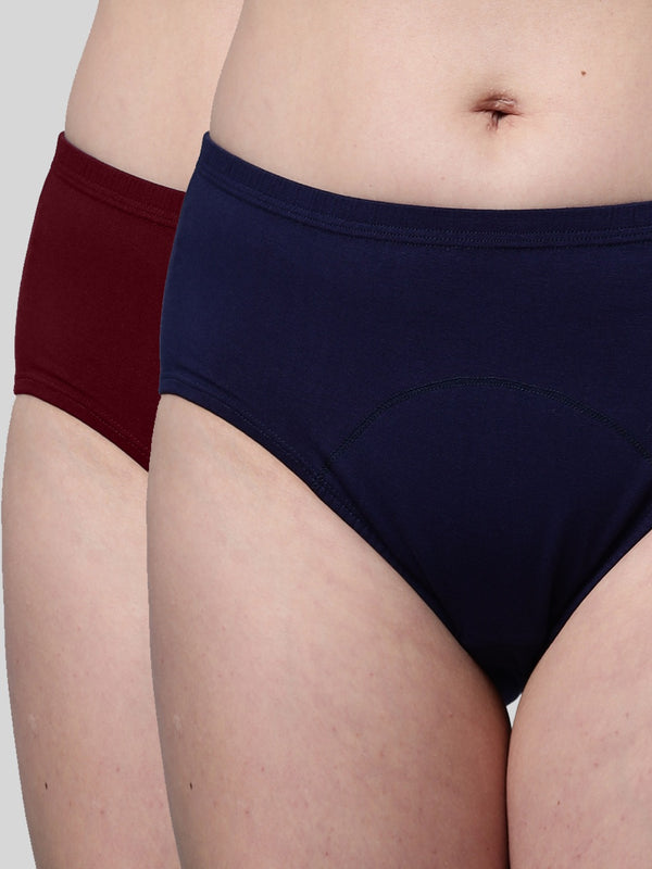 In Care reusable stain-proof period panties pack of 2 (PERIOD-02)