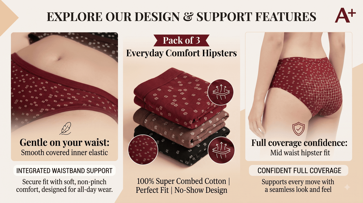 Engineered for All-Day Comfort & Confidence