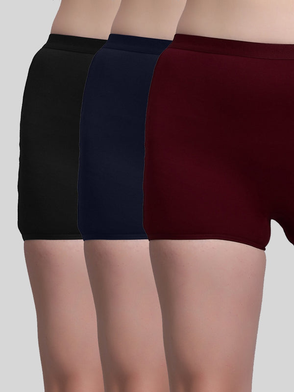 In Care outer elastic boyshorts pack of 3 (ICLG-011)