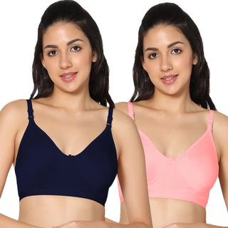 Full Coverage Non-Padded Bra (Pack of 2)