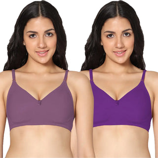 Soha Non-Padded Full Coverage T-Shirt Bra (Pack of 2) - Incare