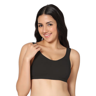 Sports-02 Non-Padded Full Coverage Sports bra (Pack of 2) - Incare
