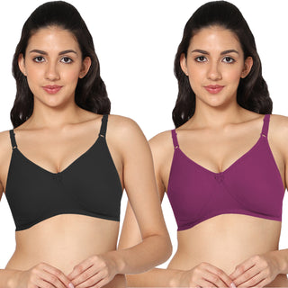 ICPD-10 Full Coverage Lightly Padded Bra (Pack of 2) - Incare