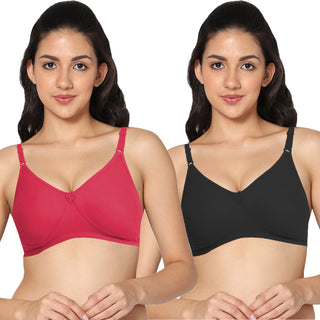 ICPD-10 Full Coverage Lightly Padded Bra (Pack of 2) - Incare