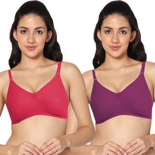 ICPD-10 Full Coverage Lightly Padded  Bra (Pack of 2) - Incare