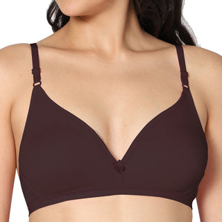 Tulie Non-Padded Half Coverage T-Shirt Bra (Pack of 1) - Incare