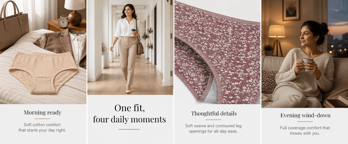 One Fit, Four Daily Moments