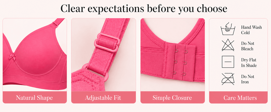 Medium Coverage Padded T-Shirt Bra - C Cup specification image