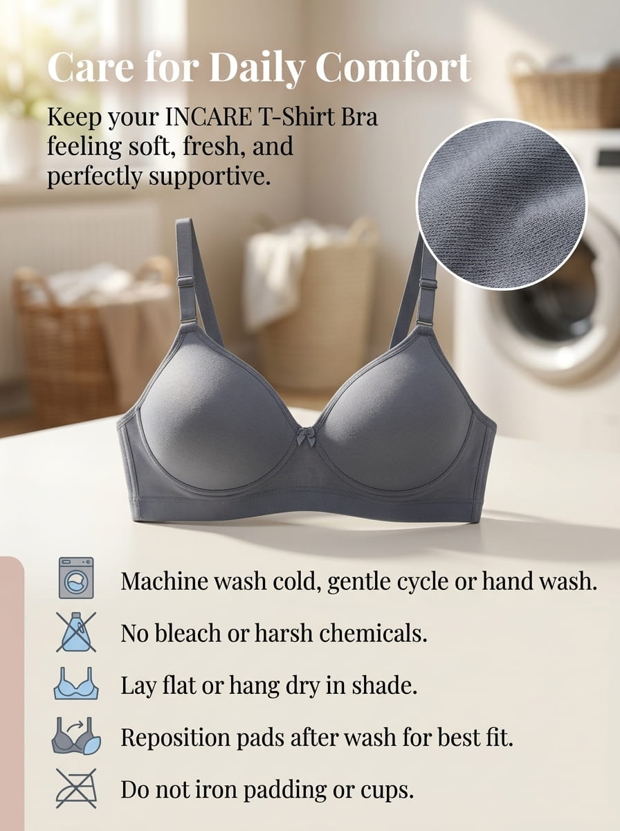 Medium Coverage Padded T-Shirt Bra - C Cup