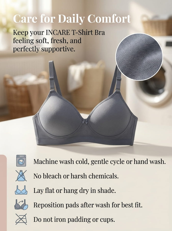 INCARE T-Shirt Bra – Soft Everyday Comfort