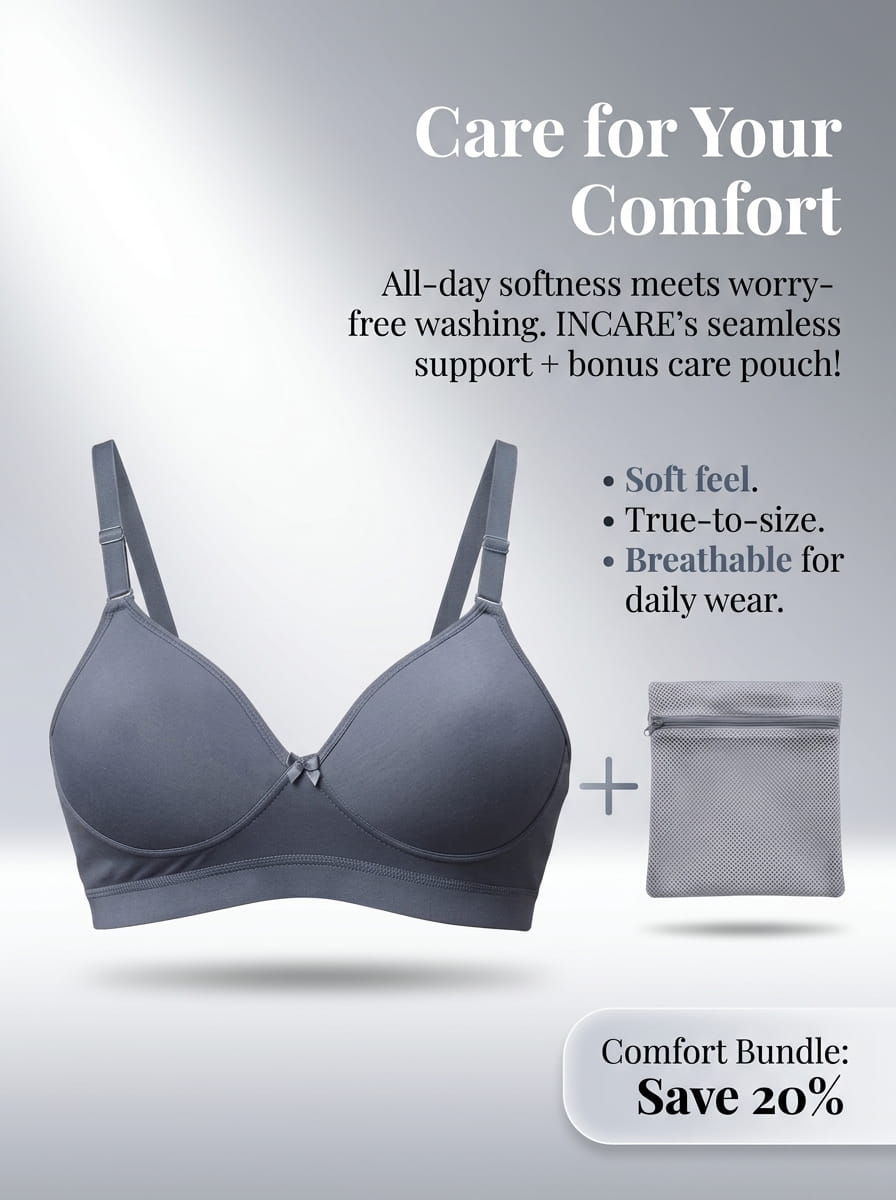 Medium Coverage Padded T-Shirt Bra - B Cup, 6 Colours