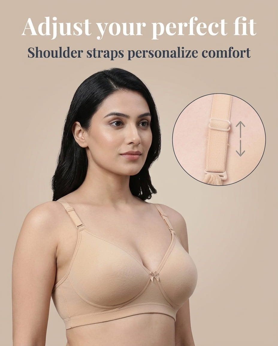Medium Coverage Padded T-Shirt Bra - C Cup