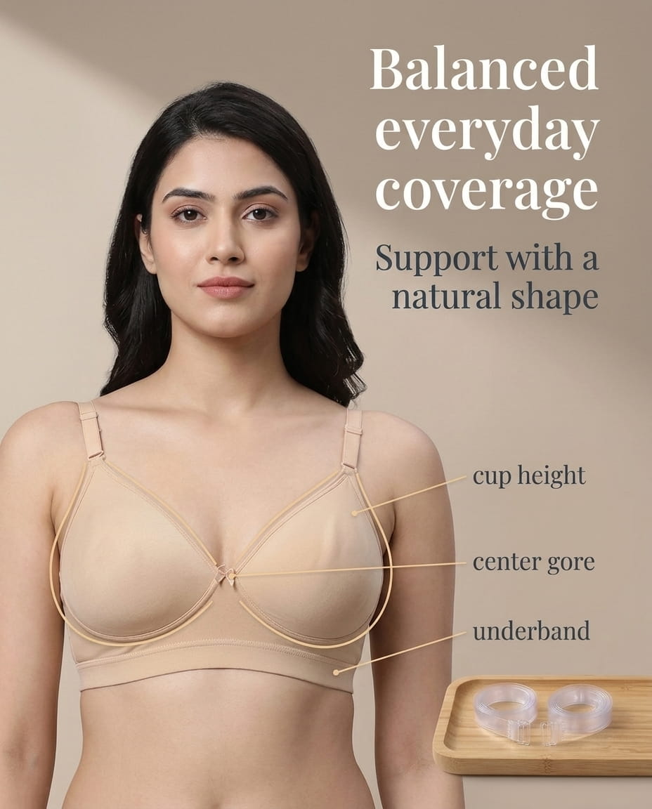 Medium Coverage Padded T-Shirt Bra - C Cup