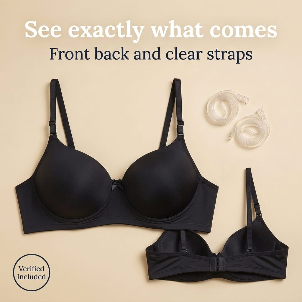 Half Coverage Padded T-Shirt Bra - B Cup