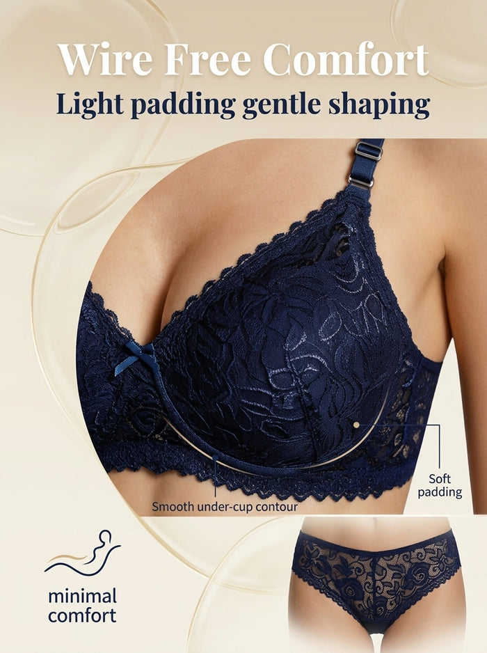 Wire-Free, Lightly Padded