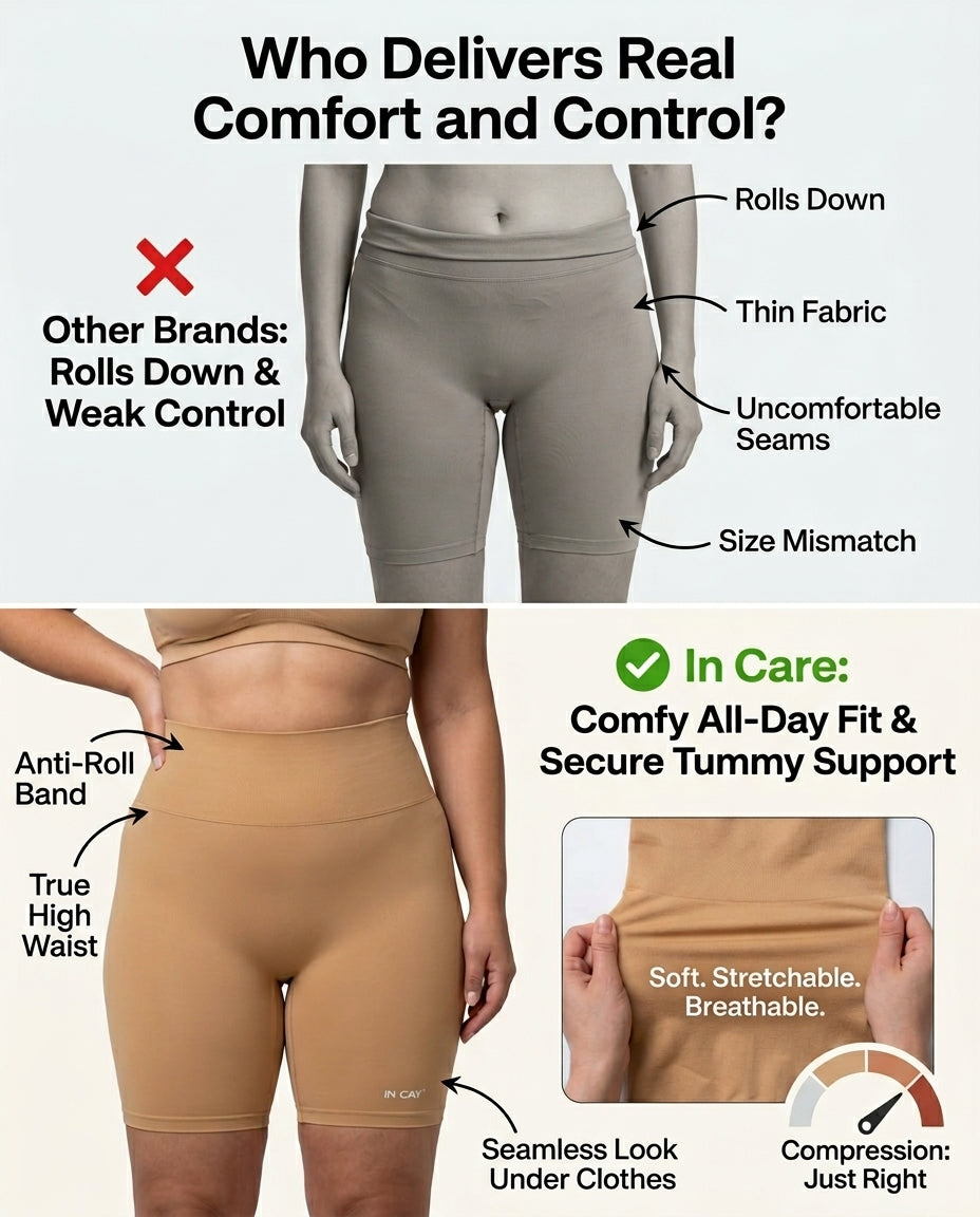 High Waist Tummy Control Shaper Panty with Broad Inner Elastic