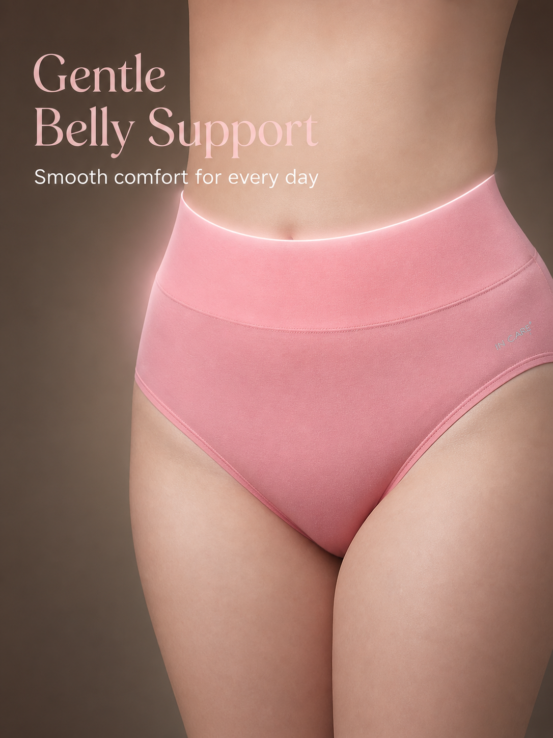 High Waist Belly Control Shaper Panty with Broad Elastic Belt