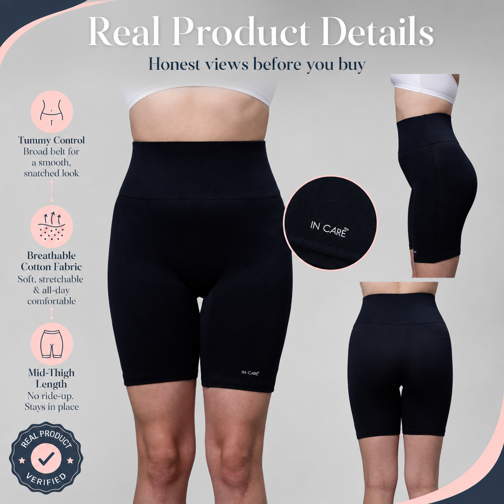 High Waist Tummy Control Shaper Panty with Broad Inner Elastic