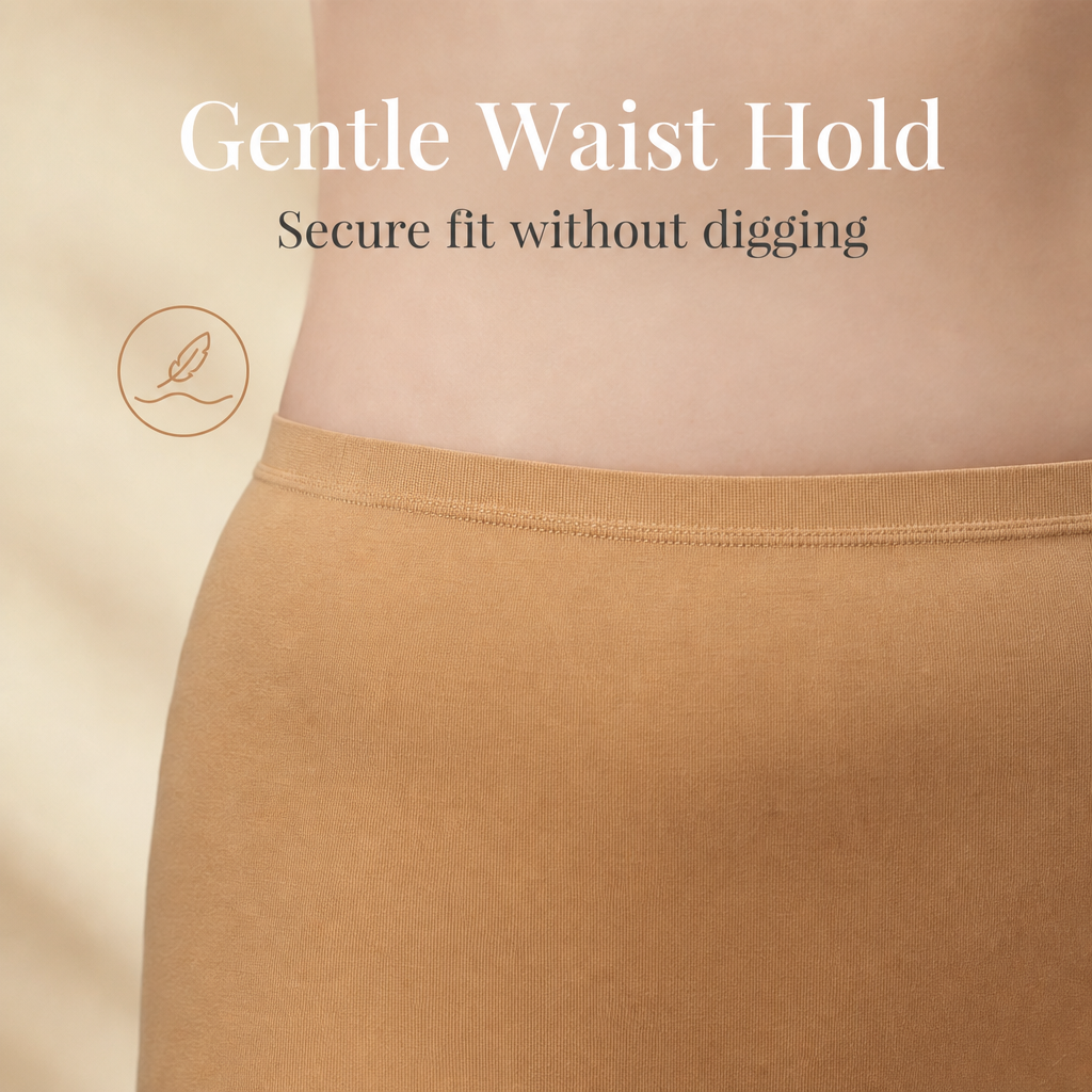 In Care Cotton High Rise Boyshorts | Inner Elastic | Full Coverage