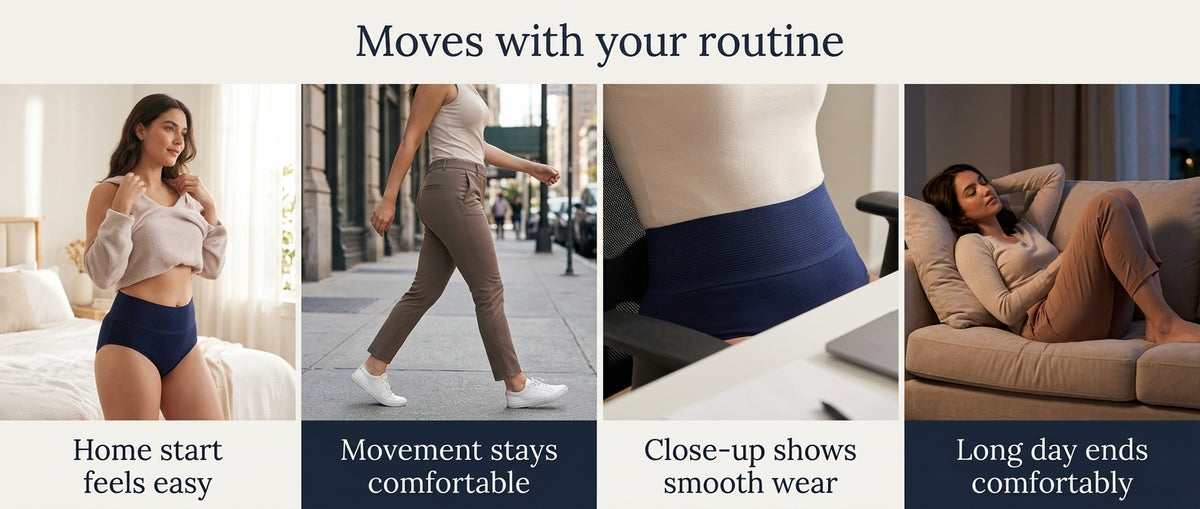 Moves with your routine