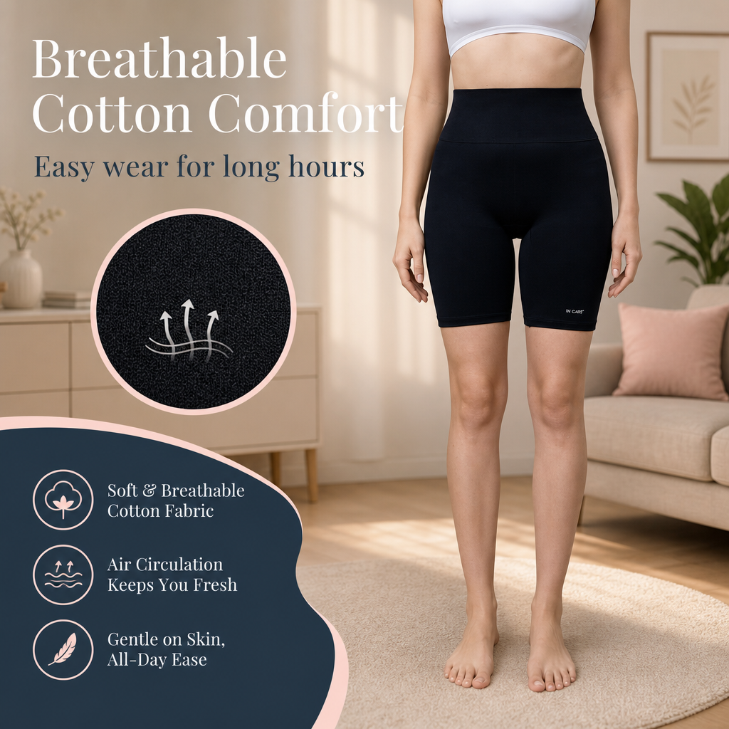 High Waist Tummy Control Shaper Panty with Broad Inner Elastic