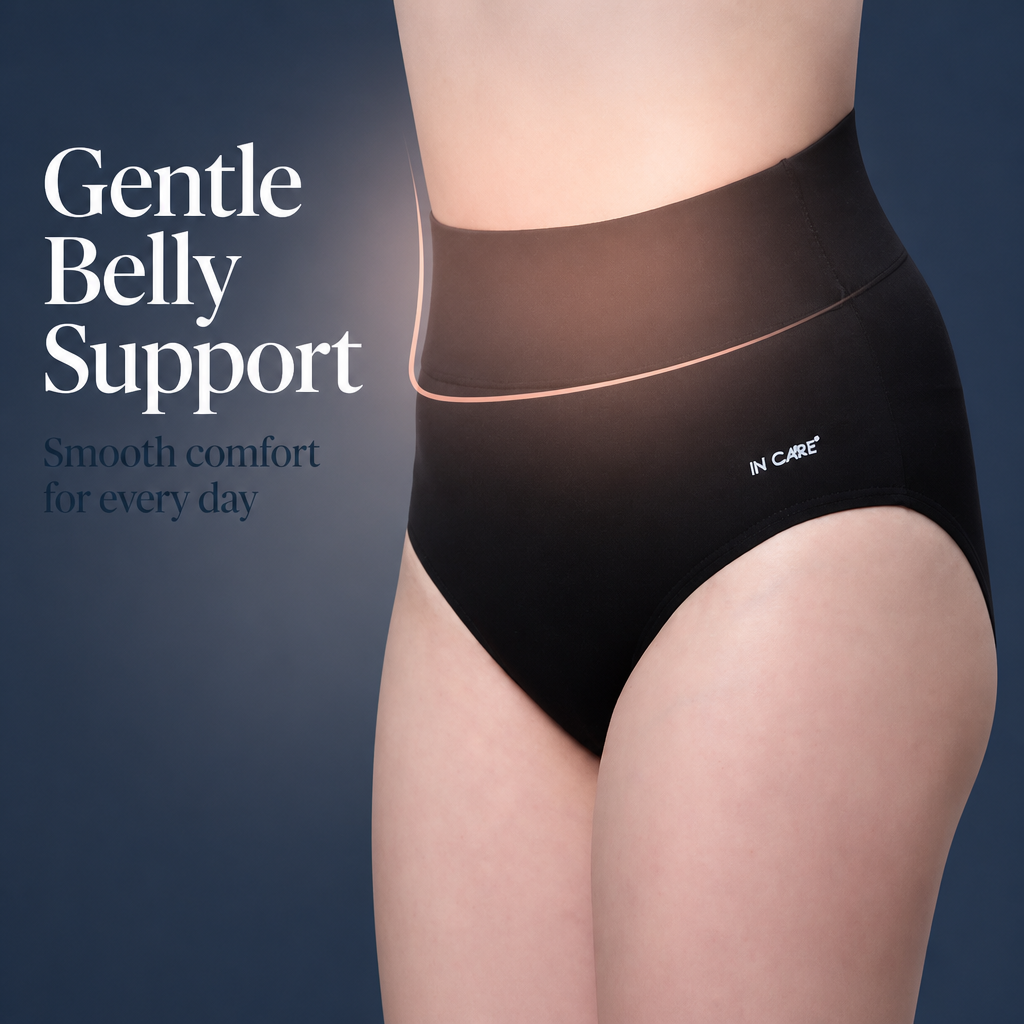 High Waist Belly Control Shaper Panty with Broad Elastic Belt