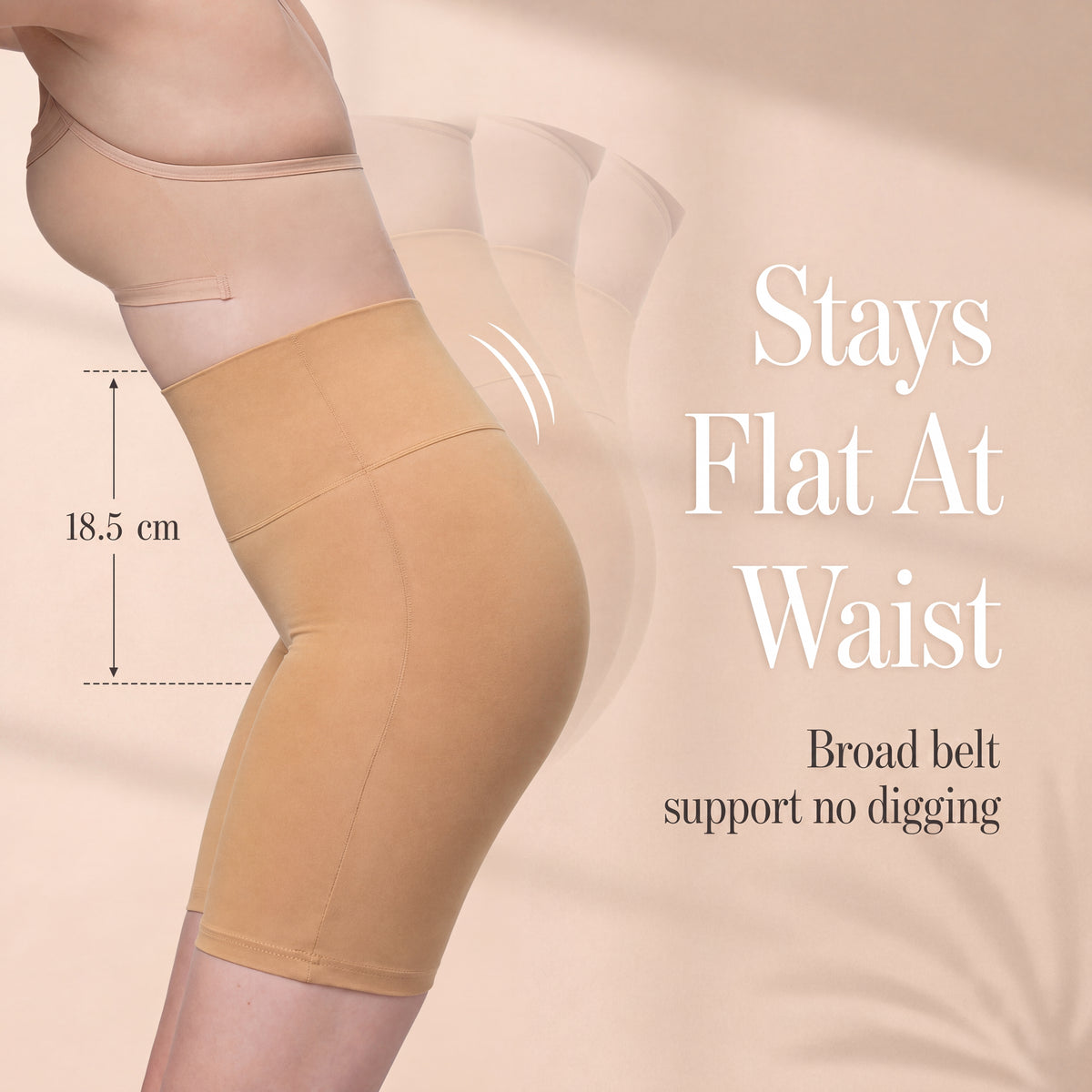 High Waist Tummy Control Shaper Panty with Broad Inner Elastic