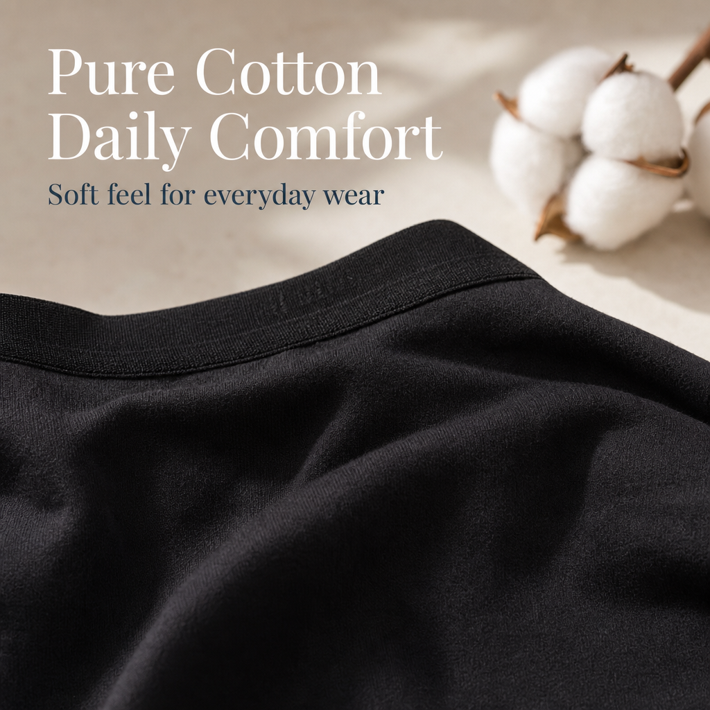 In Care Cotton Hipster Boyshorts | Full Coverage | Pack of 3